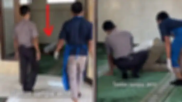 Pria sujud terlalu lama viral sampai diduga didatangi tim forensik 1 
