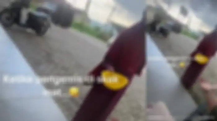 Pengemis minta uang ke seorang pria lalu di skak mat  