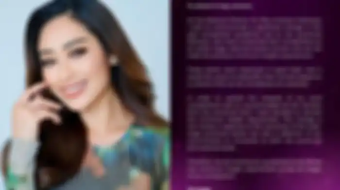 Poppy Capella, direktur nasional Miss Universe Indonesia 2023 (kiri) mengumumkan dihapusnya tinggi badan sebagai syarat minimum pemenang. 