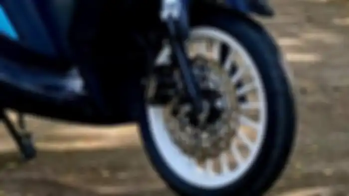 Penggunaan kaliper Nissin pada Yamaha Gear 125.