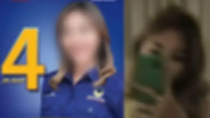 Video tanpa busana bacaleg NasDem viral.