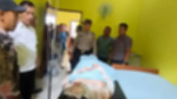Korban berinisial ANH yang merupakan istri terduga pelaku mengalami luka bakar berat, Kamis (5/10/2023).  