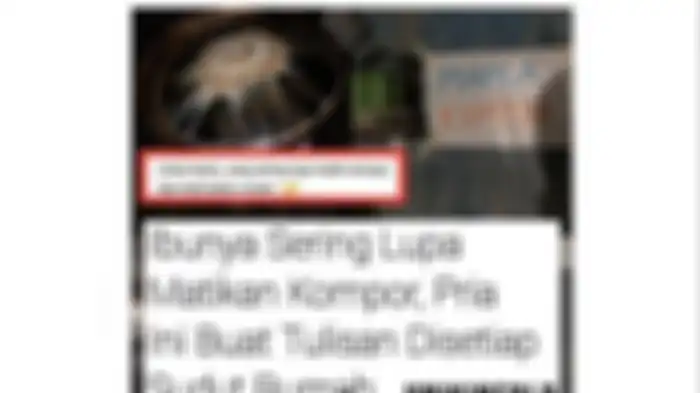 Pesan mama kompor yang viral di Tiktok.