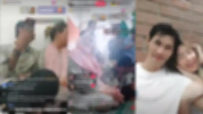 Momen pernikahan Pinkan Mambo dan Arya Khan. 