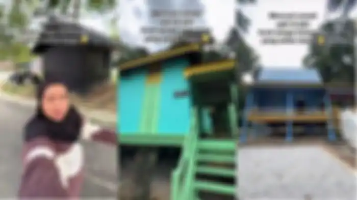 TikToker Malaysia menunjukkan penampakan rumah Upin & Ipin di dunia nyata.
