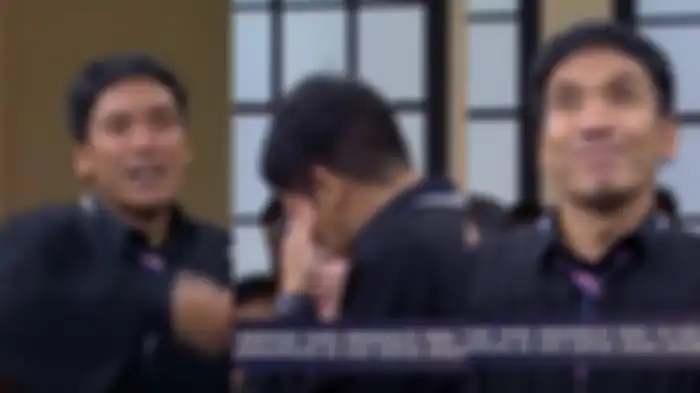 Desta Mahendra menangis ikut Trend Hi Kids