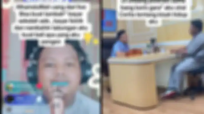tak hanya petugas kebersihan, Yoga ternyata juga berprofesi sebagai content creator dan TikTokers