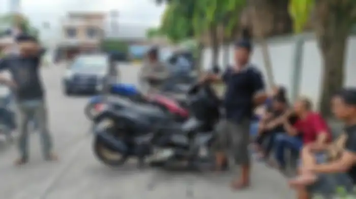 Motor milik warga yang mengisi di SPBU tersebut jadi korban salah isi Pertalite malah diberi Solar.