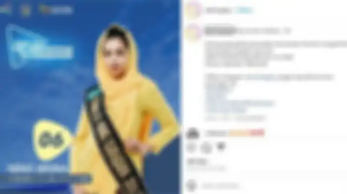 Istri Virzha, Sausana Sabrina pernah jadi finalis Ning Surabaya 2021 dalam ajang Paguyuban Cak & Ning Surabaya.  