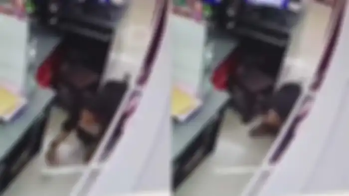 Viral maling di sebuah minimarket di Sawangan, Depok 