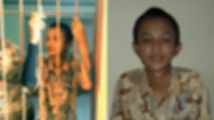 Ucil Alias Rivaldi Aditya Wardana Saat Dipenjara