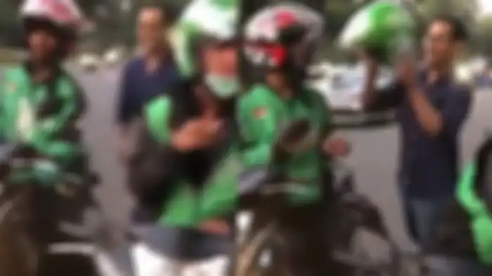 Driver Go-Jek dibuat bengong dengan bos Go-Jek, Nadiem Makarim