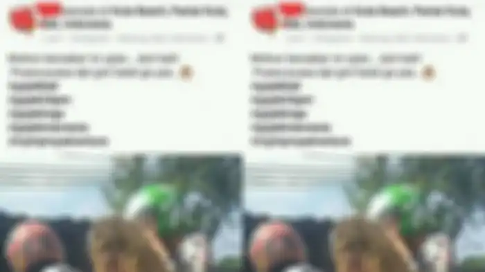 Driver ojol dapat penumpang bule wanita pakai bikini