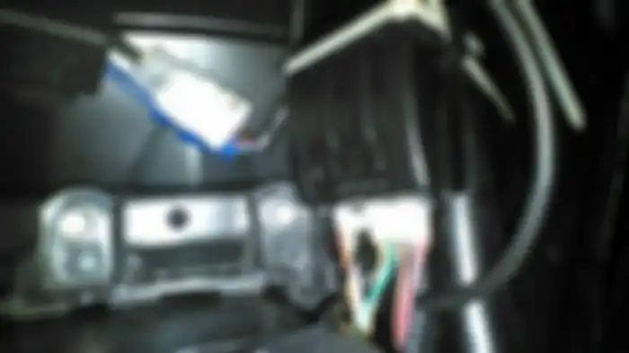 Modul DSS Smart Key terpasang di motor