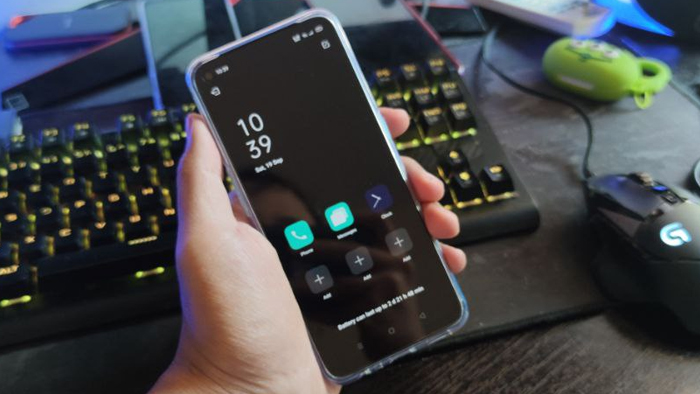 Tampilan mode Super hemat daya di Oppo A53