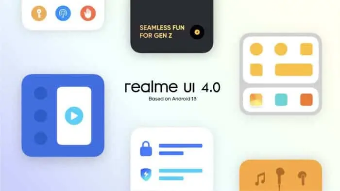 Tampilan SistemUI Realme UI 4.0