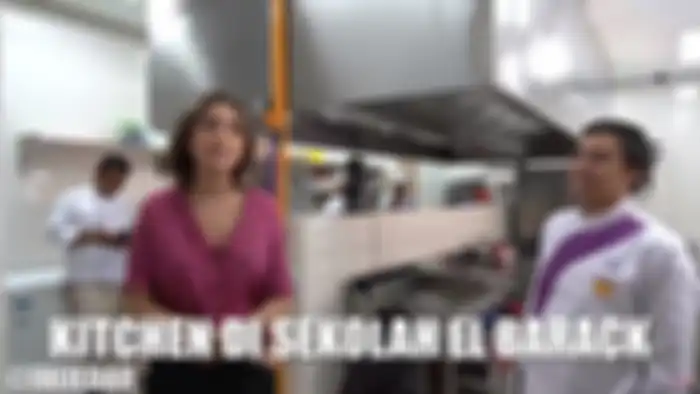 Dapur di sekolah El Barack