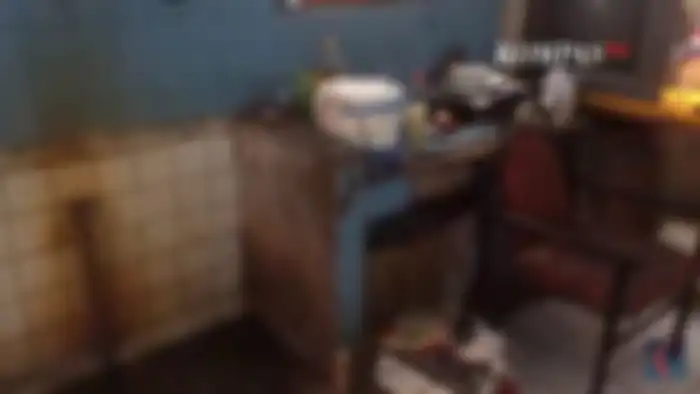 Dapur di rumah Laila Sari tanpa kompor