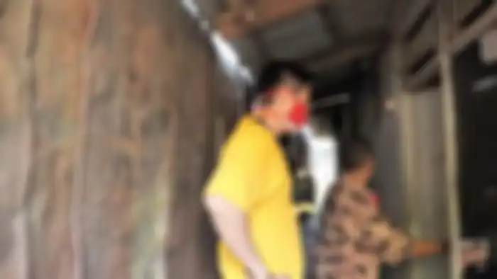Rumah Supir Pribadi Baim Wong
