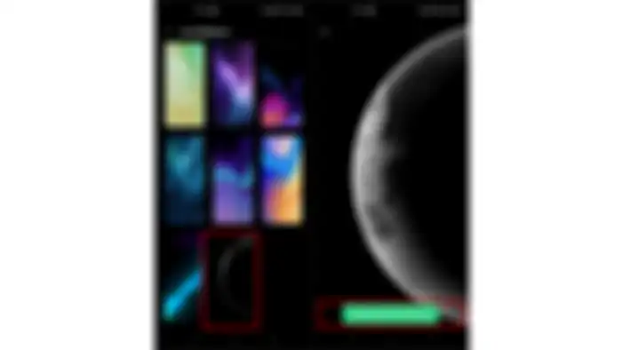 Langkah Masuk ke Gravity Wallpaper Oppo Reno4