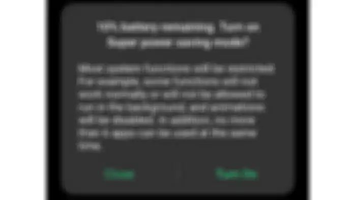 Notifikasi baterai hampir habis di Oppo Reno4