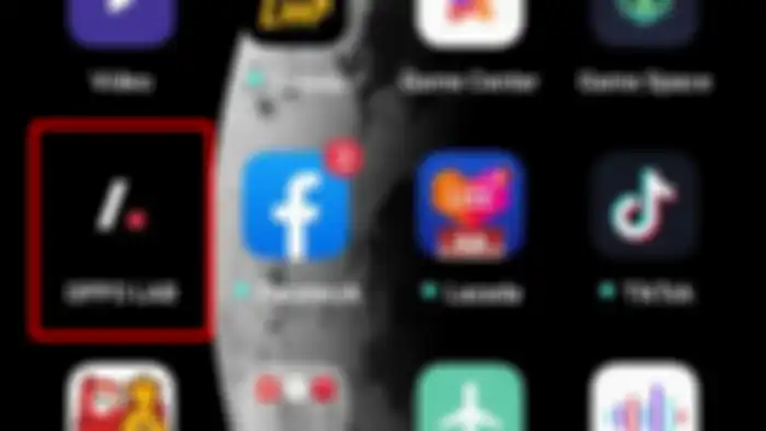 Ikon aplikasi Oppo Lab di ColorOS 7.2