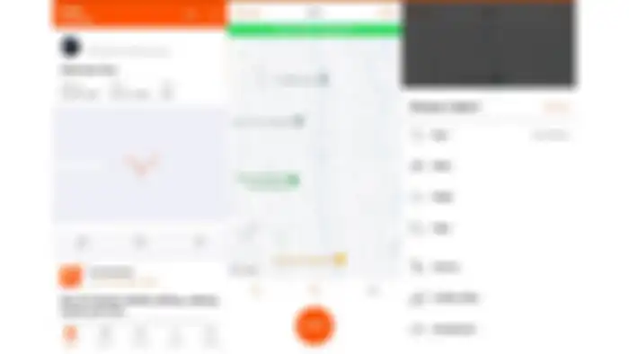 Tampilan aplikasi Strava Untuk lacak olahraga lari