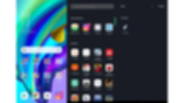 Drawer Mode di Oppo Reno4 F