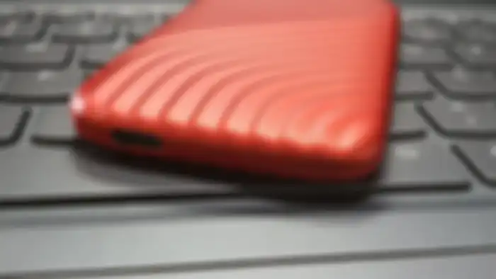 Port USB-C di WD My Passport SSD 1TB