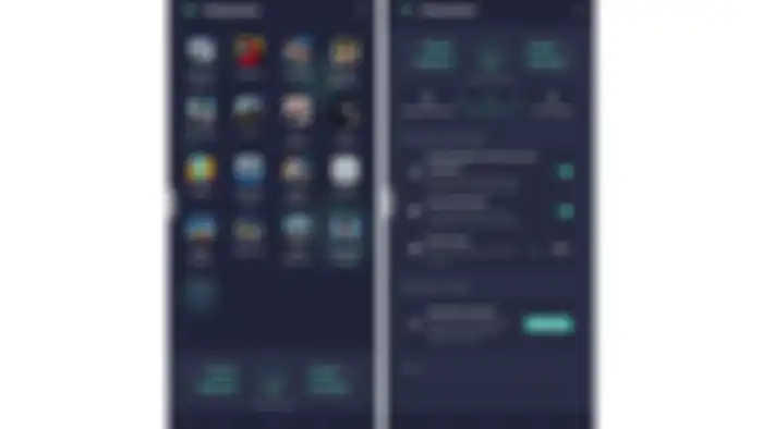 Tampilan Game Space ColorOS 11 / Oppo Reno4 F