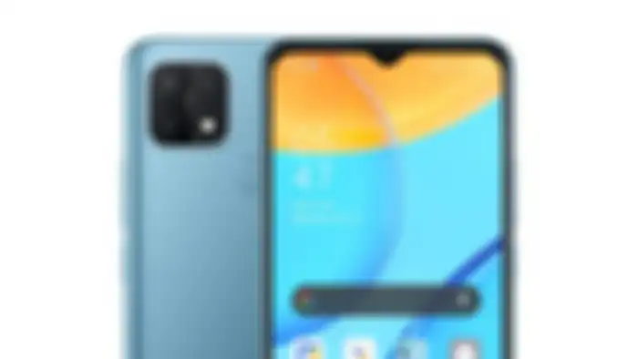 Tampilan indikator baterai & internet di Oppo A15
