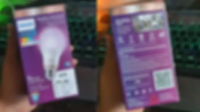 Kemasan dan informasi penting Philips Smart Wi-Fi LED
