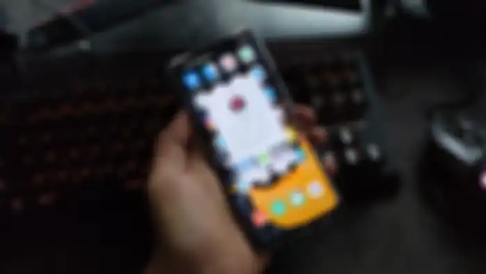Tampilan menu flexdrop di HP Oppo Dengan ColorOS