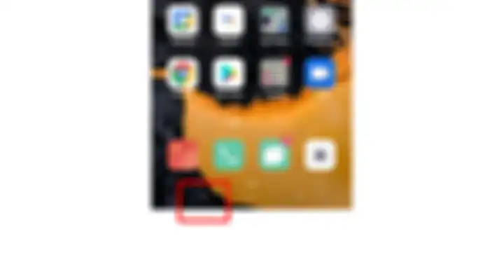 Ikon Recent Apps di Oppo Reno5
