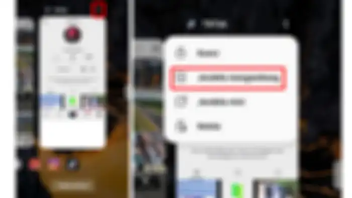 Cara mengakses Jendela Mengambang atau flexdrop di Oppo Reno5