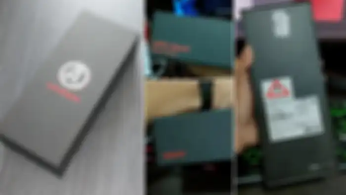 Kotak kemasan Oppo Reno5 Marvel Edition dari segala sisi