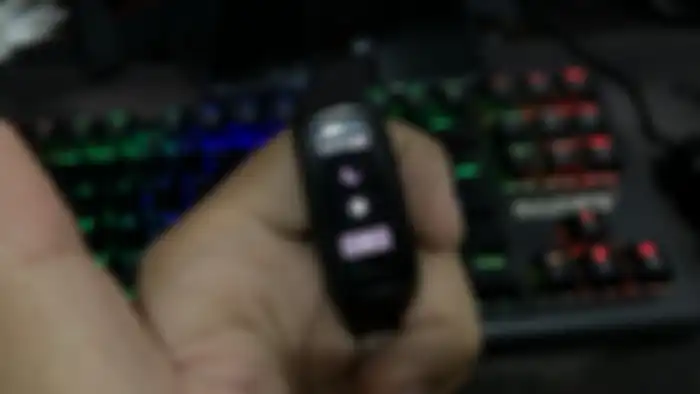 Menu kontrol 2 kali ketuk di Oppo Band