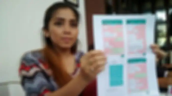 Disya Rosa, wanita cantik asal Sukabumi yang sempat melayangkan somasi pada Enji, mantan suami Ayu Ting Ting di tahun 2018.