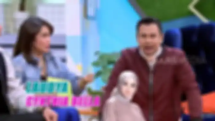 Raffi Ahmad menyebut nama Laudya Cynthia Bella saat menjawab pertanyaan Ussy Sulistiawaty