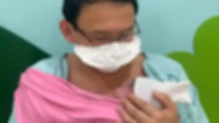 Ahok memamerkan foto bahagia usai anak keduanya lahir. Dia memberi nama ini pada putri keduanya.