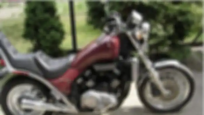 Motor ini bernama Suzuki Madura. Ada dua varian yang sempat dirilis, salah satunya Suzuki Madura GV700GL.