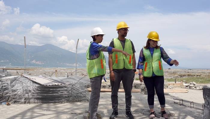 pemulihan BTS XL di Palu
