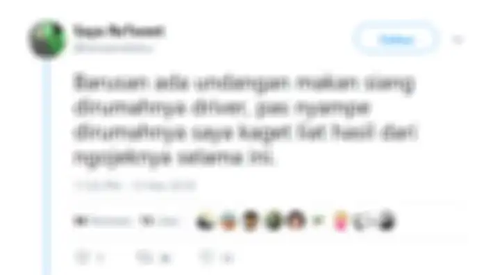 Cerita soal ojol yang bisa bangun rumah mewah 