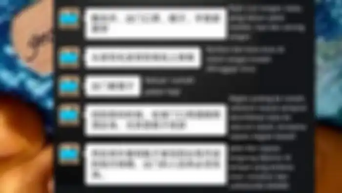 chatting WNI dengan penduduk china