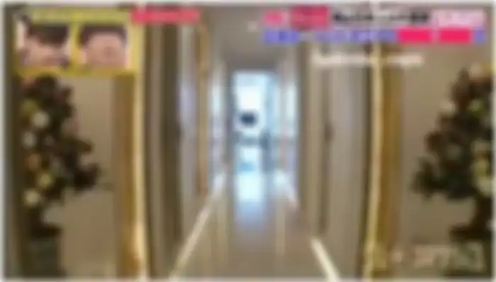 Lorong di apartemen Reino Barack