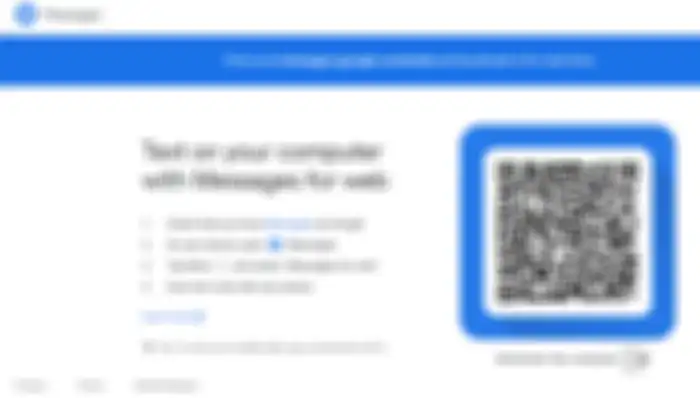 kita harus memindai kode QR agar bisa terhubung