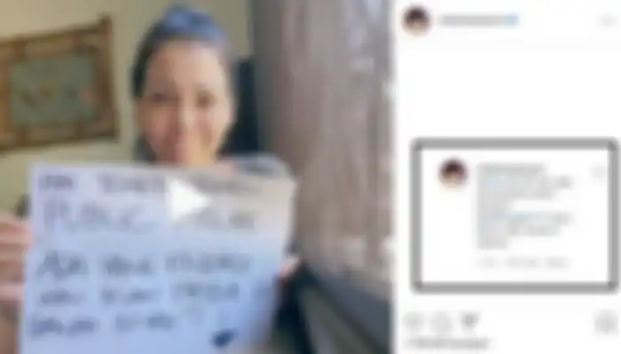 Postingan Melanie Subono