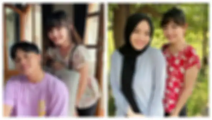 Kebersamaan Riesca Rose dengan Rizky Febian dan Putri Delina