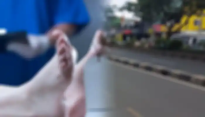 Kecelakaan tunggal di Jalan MArgonda Depok, tewaskan pemotor perempuan