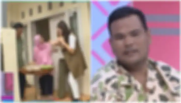 Fahmi Bo berjualan gorengan dengan sang istri demi menambal kebutuhan ekonomi keluarga.